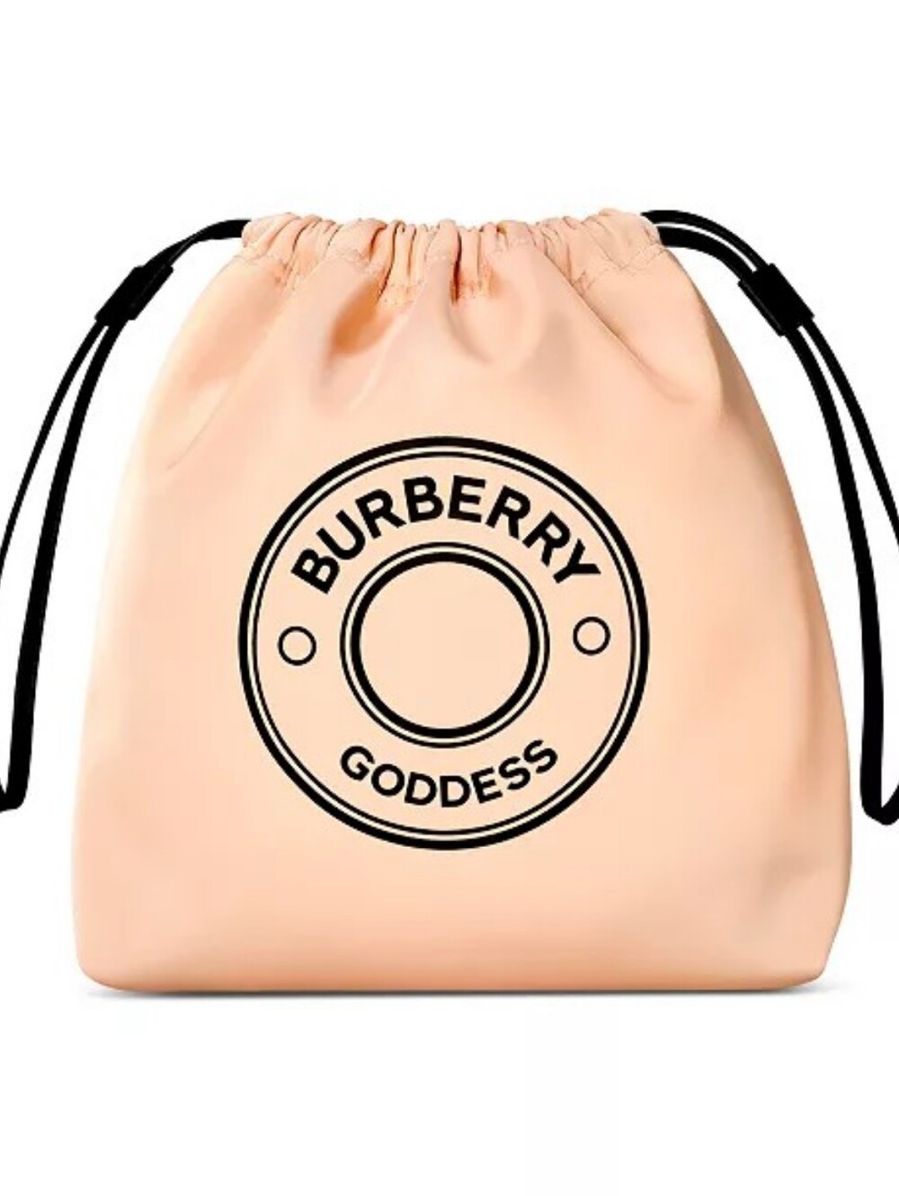 Burberry Goddess travel Perfume case, clutch, Pouch, Drawstring Bag , Beige